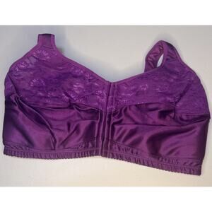 46 DDD Comfort choice easy enhancer bra collection Purple With Lace